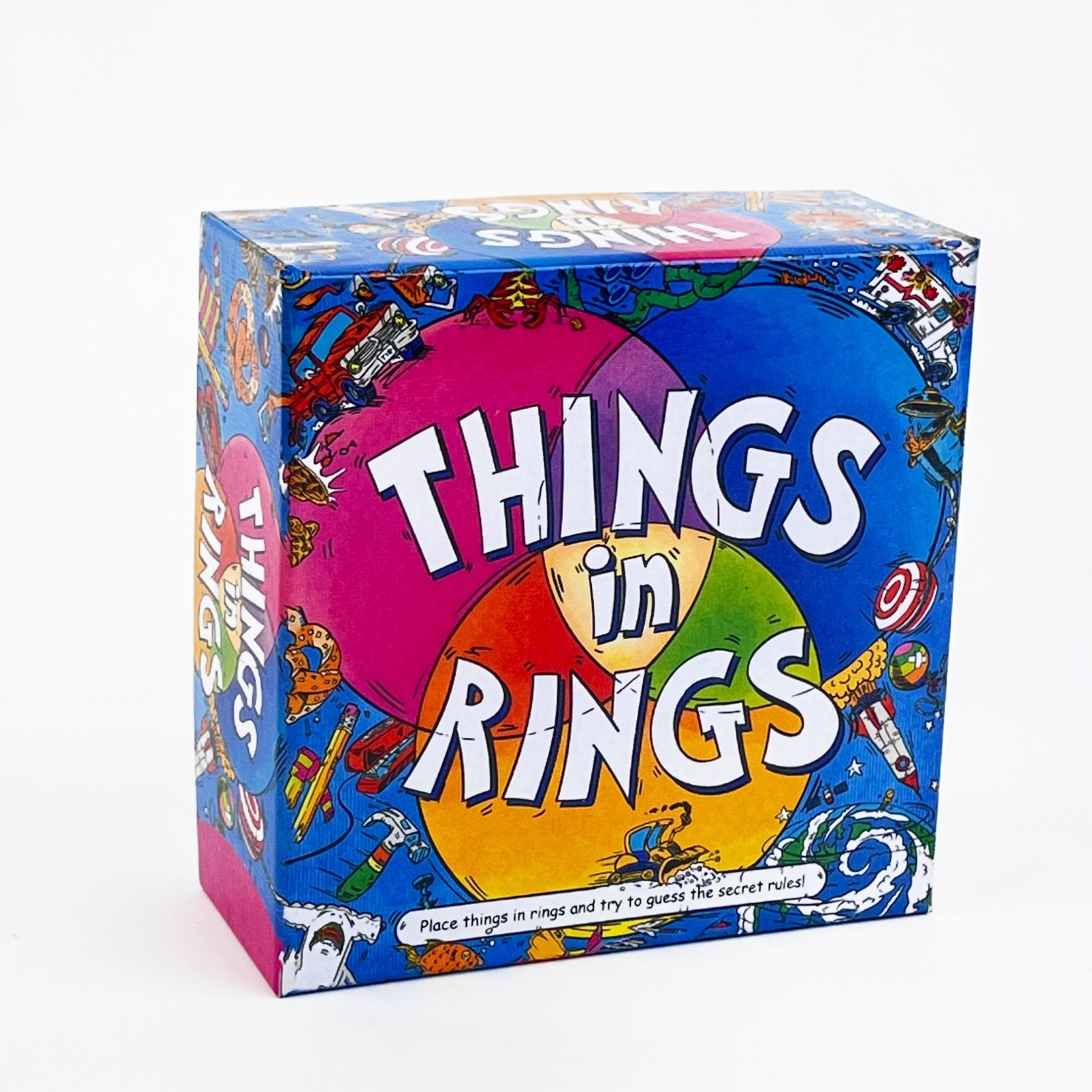 Board Game Harmonies - Вещи в кольцах Семейная карточная логическая