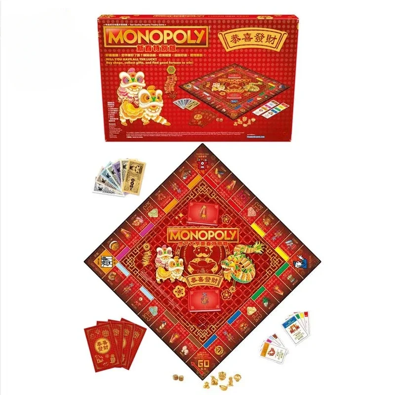 Board Game Monopoly - Новогоднее специальное издание игры «Монополия» —