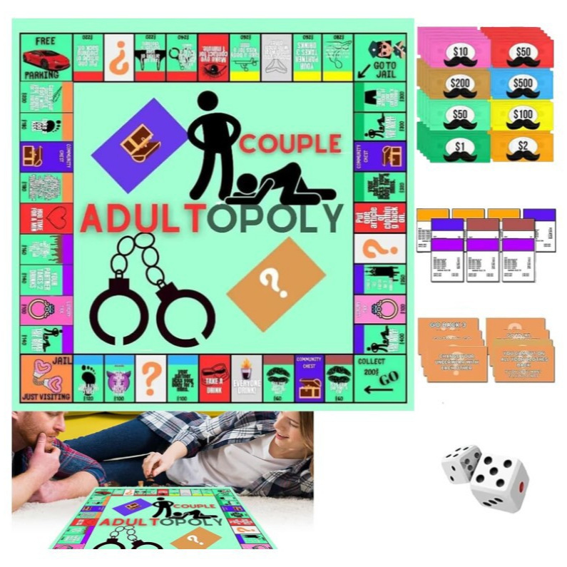 Board Game Monopoly - Настольная игра «Монополия» для пар, вечеринок