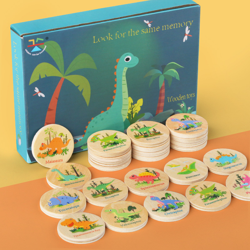Board Game Idea - Игра на память, соответствующая игрушку динозавра,