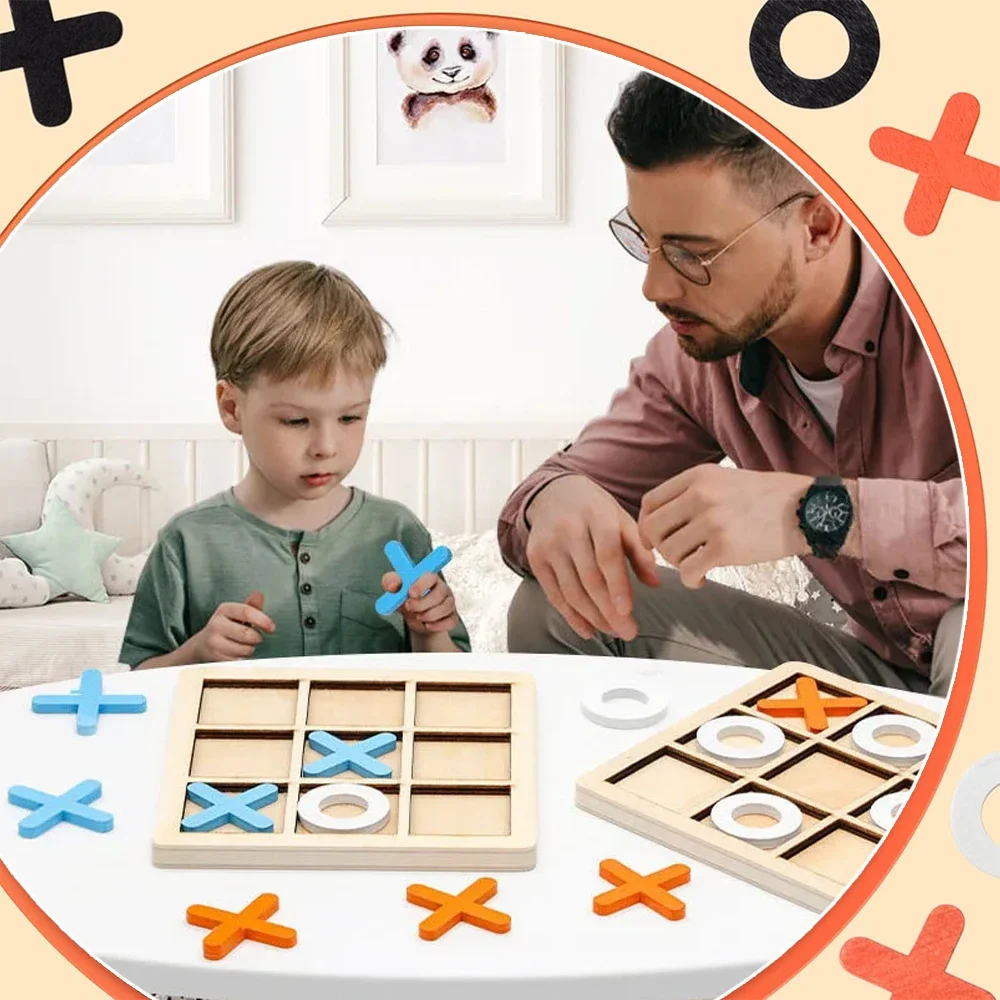 Деревянная игра XO Tic Tac Toe – обзор и цена Board Game Idea