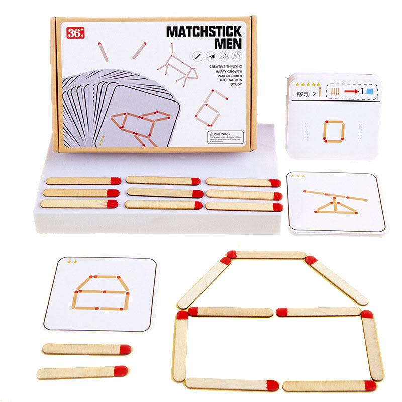 Монтессори спички головоломки  – обзор и цена Board Game Idea