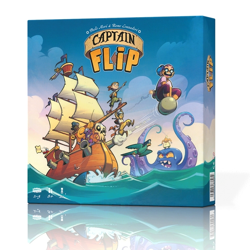 Настольная игра Captain Flip:  – обзор и цена Board Game Pirates