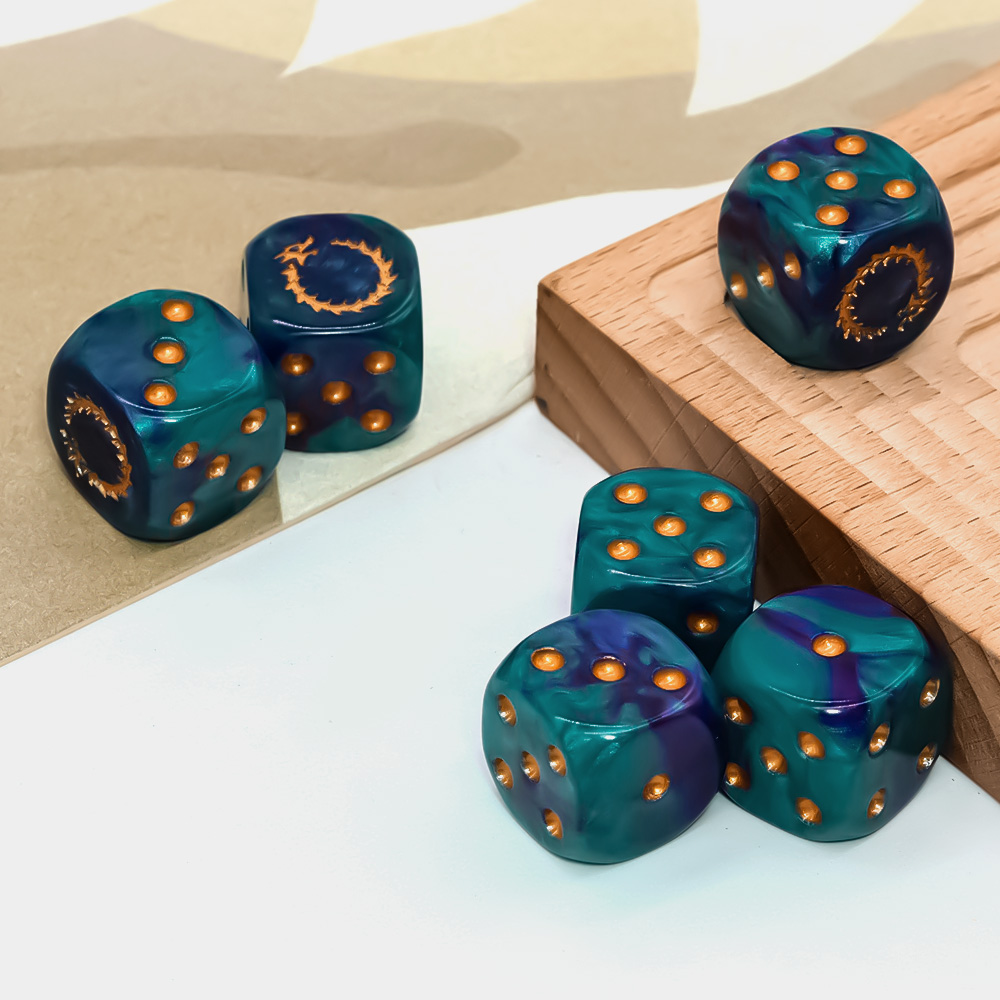 Набор из 6 многогранных играль – обзор и цена Board Game Live