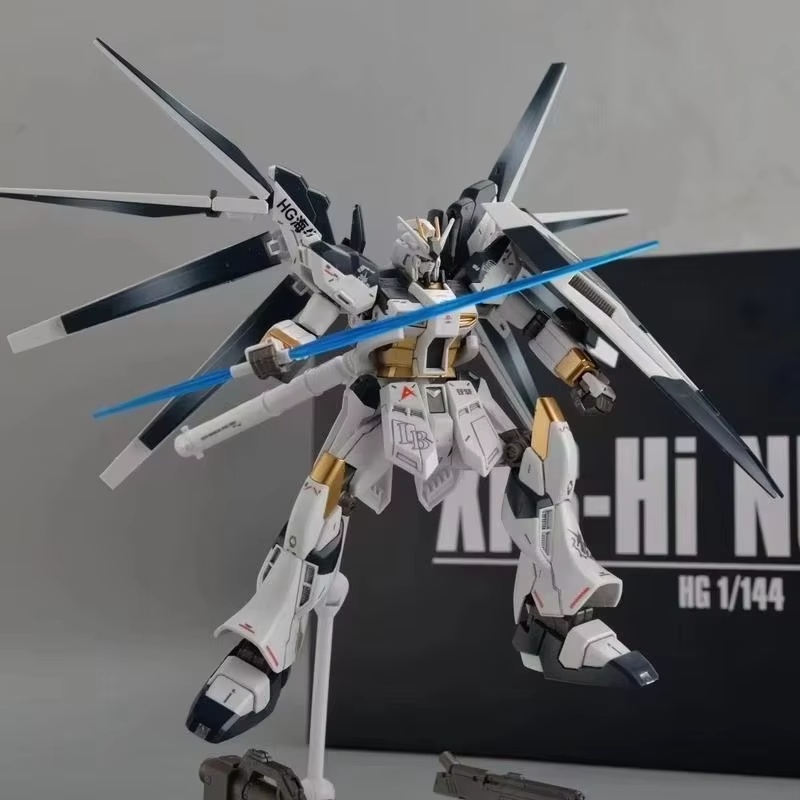 Hi-ν Hi Nu GPB, цветовая схема – обзор и цена Bandai Model Gundam Hg