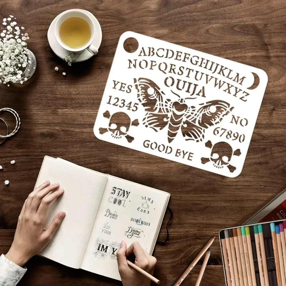 Трафарет для доски Ouija 8,3x1 – обзор и цена Board Game Template