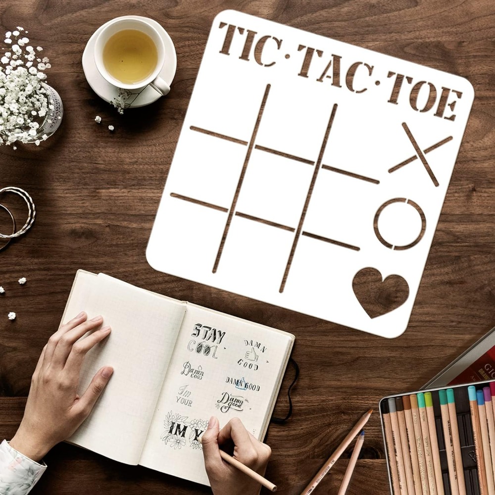 Трафарет с пальцами на носках  – обзор и цена Board Game Template
